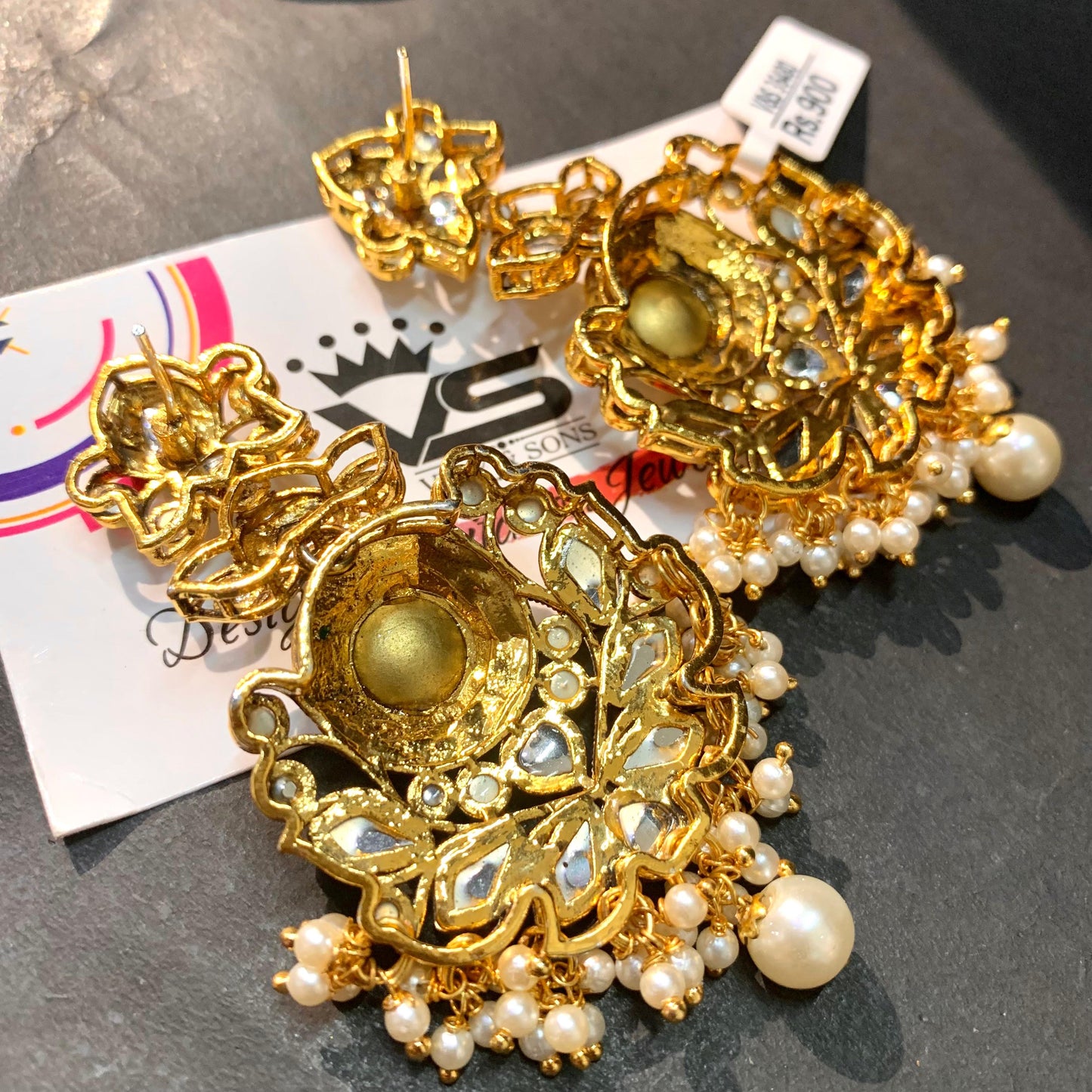 Kundan Earrings 3643565