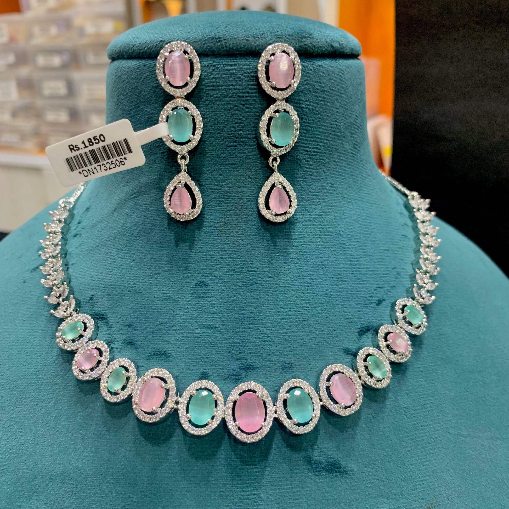 Zircon Necklace Set 5778727 - Vijay & Sons