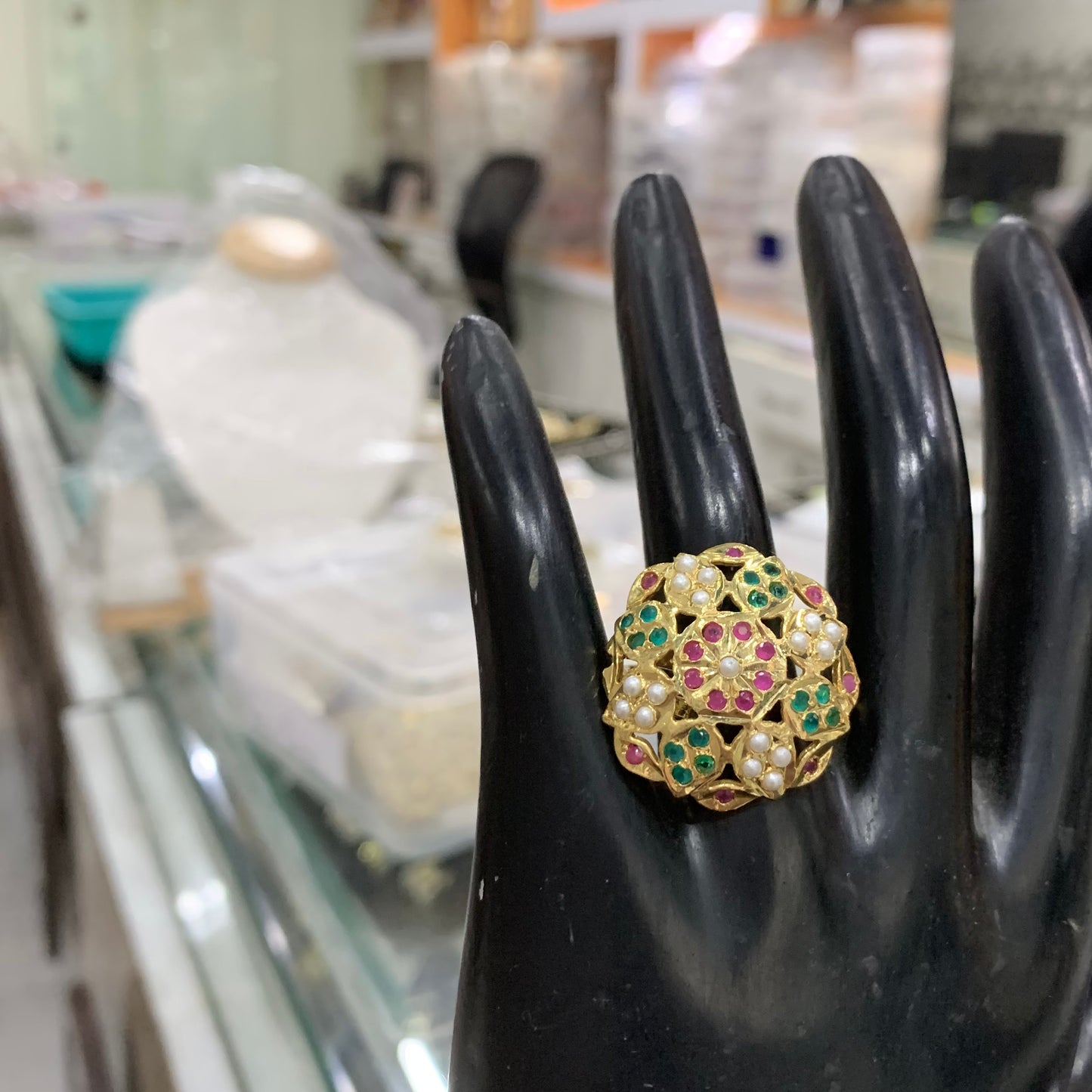 Jadau Rings 345678 - Vijay & Sons