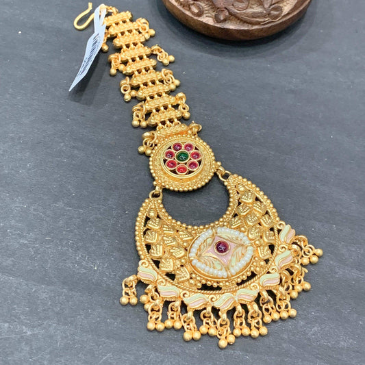 Antique Maang Tikka 55326 - Vijay & Sons
