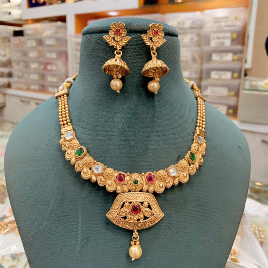 Antique Necklace Set 2862