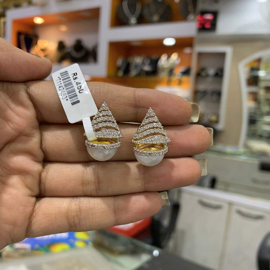 Zircon Earring 4634343 - Vijay & Sons