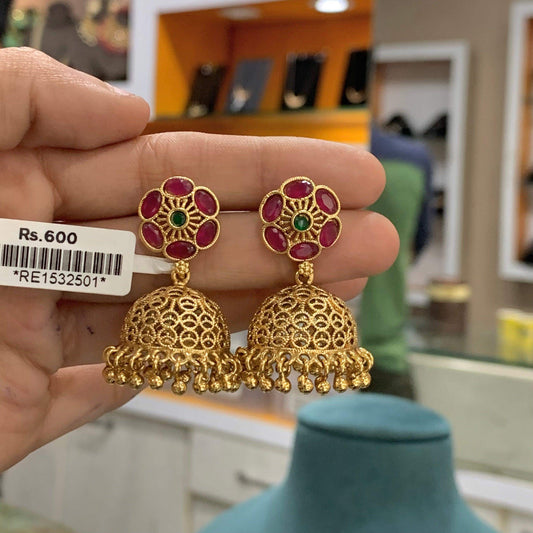 Antique Earrings 357806 - Vijay & Sons