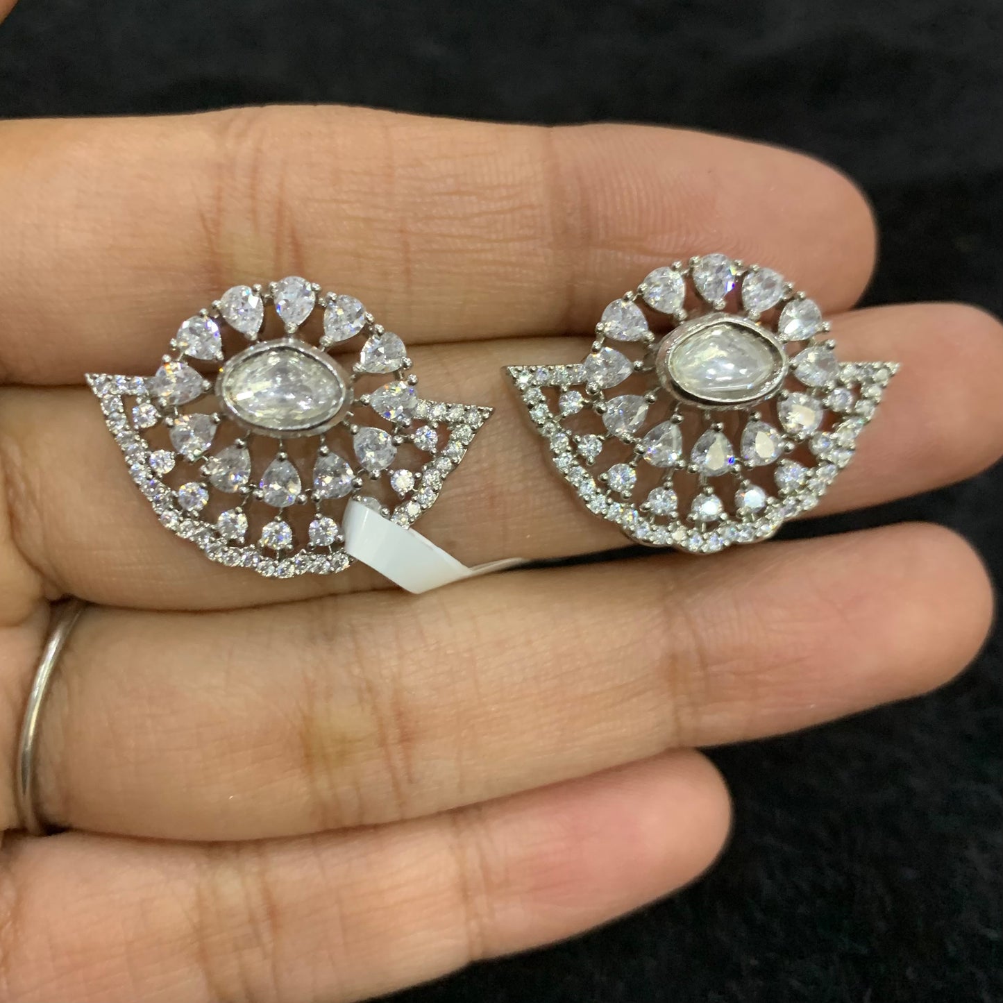 Zircon Earring 46655 - Vijay & Sons