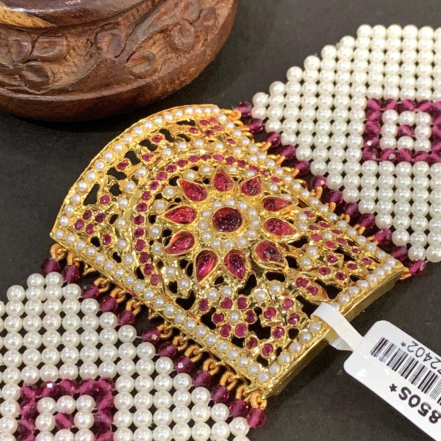 Jadau Bracelets 35656 - Vijay & Sons