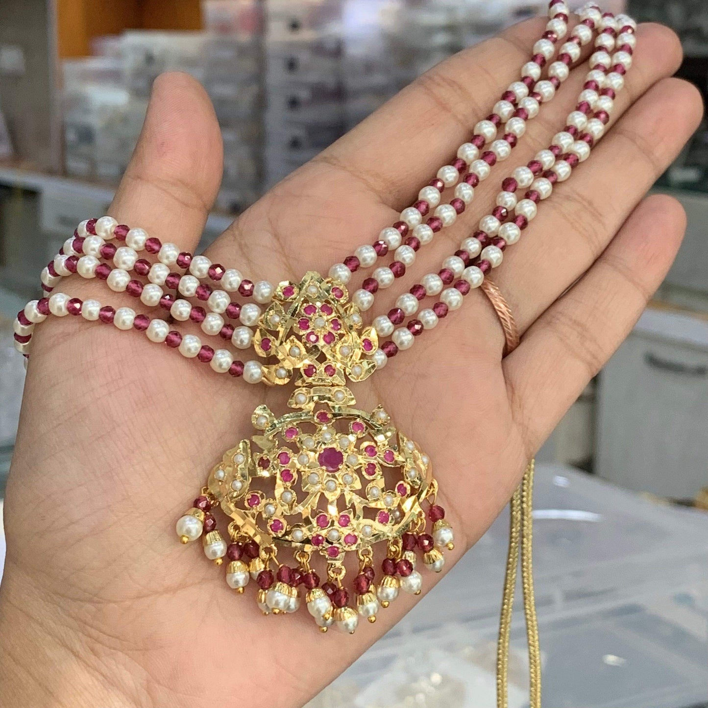 Jadau Necklace Sets 5676678 - Vijay & Sons