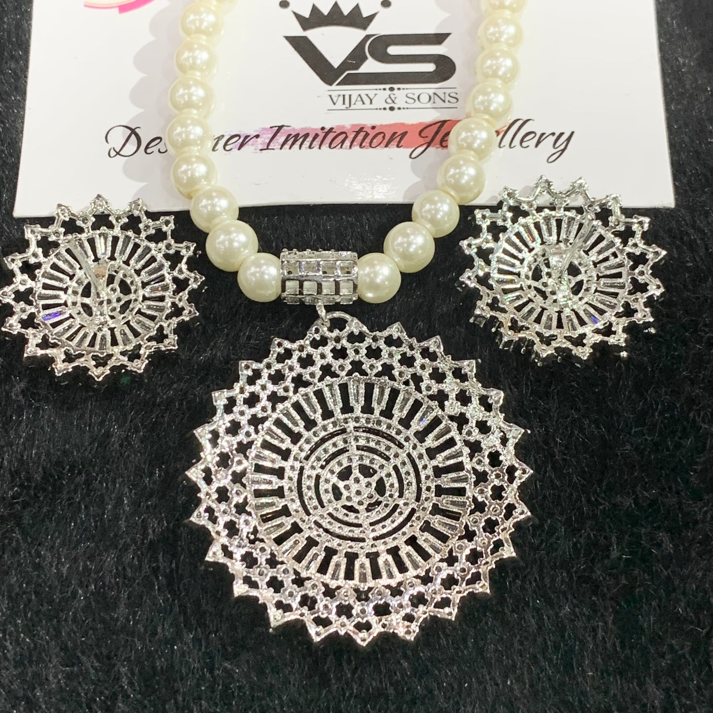 Zircon Pendant Sets 55789