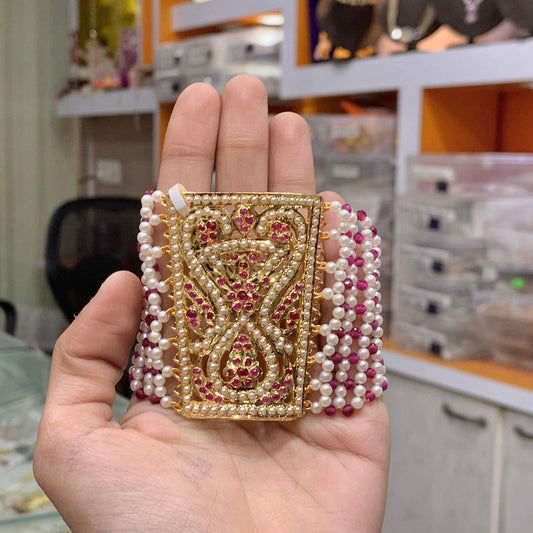 Jadau Bracelets 662555 - Vijay & Sons