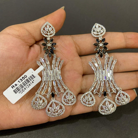 American Diamond Earrings 67875 - Vijay & Sons