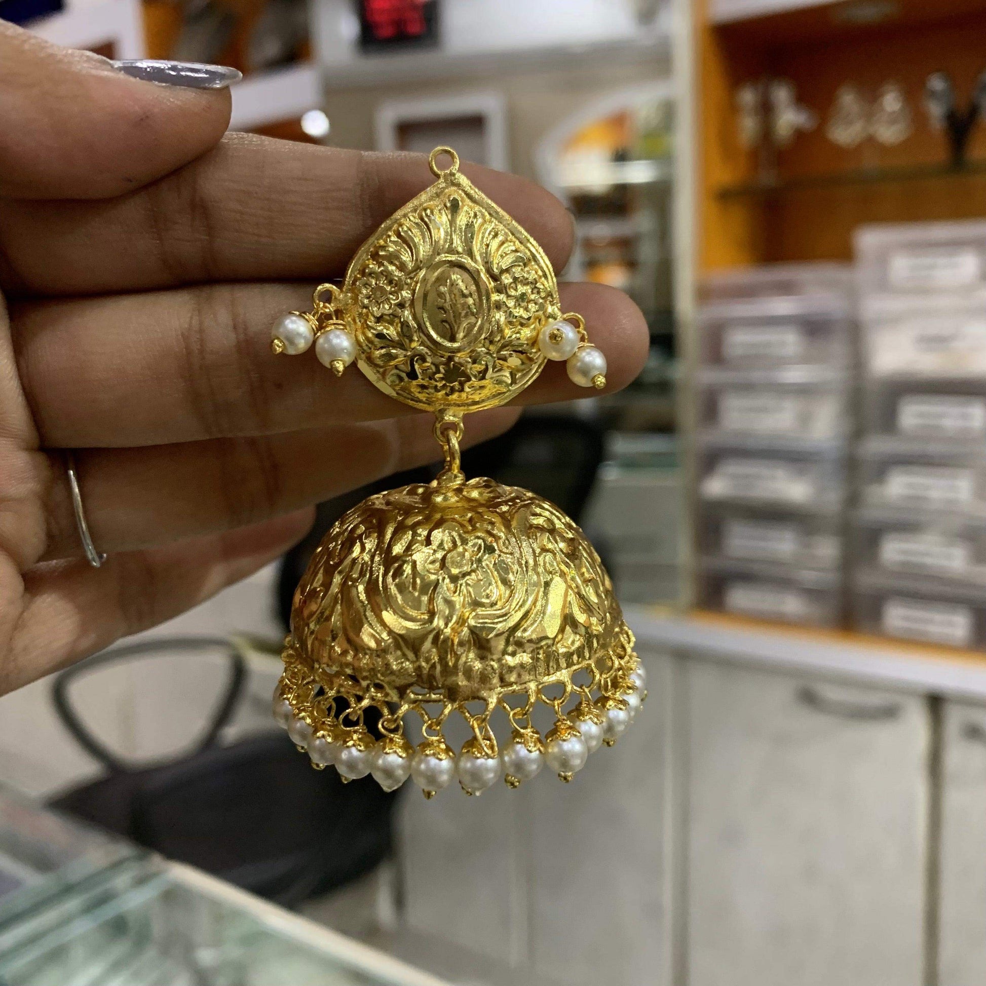 Antique Earrings 5841 - Vijay & Sons
