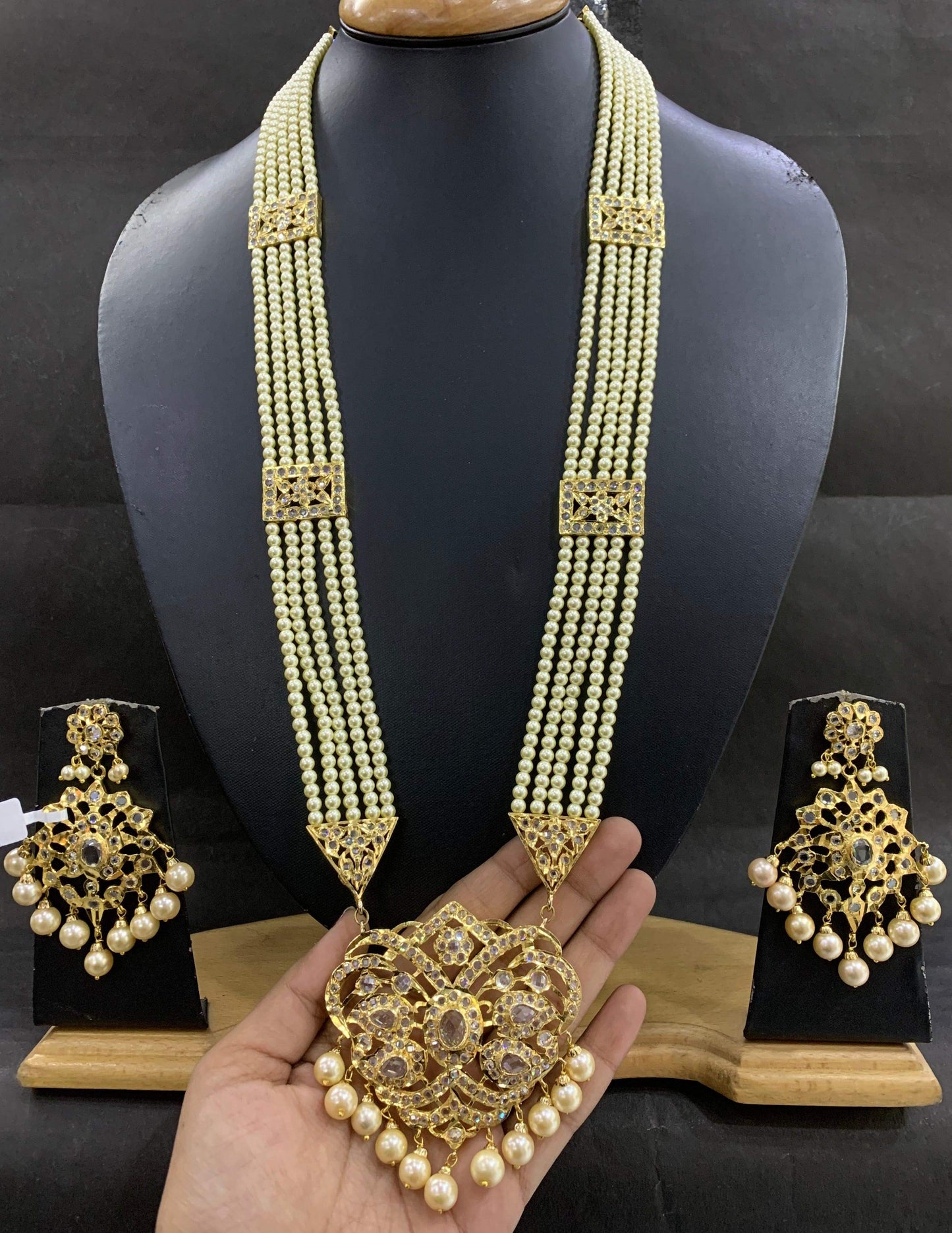 Jadau Rani haar 356444 - Vijay & Sons