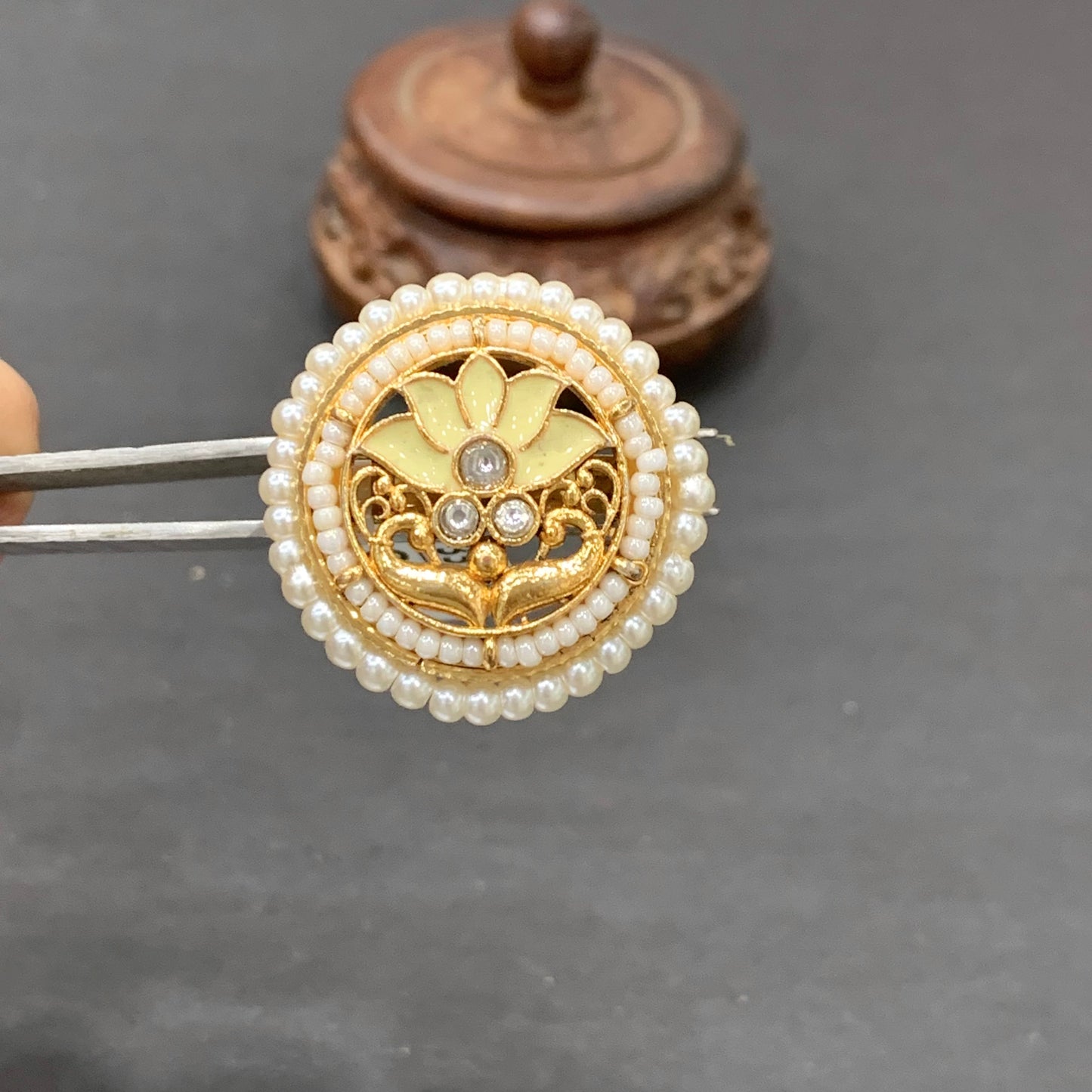 Kundan Ring 423454