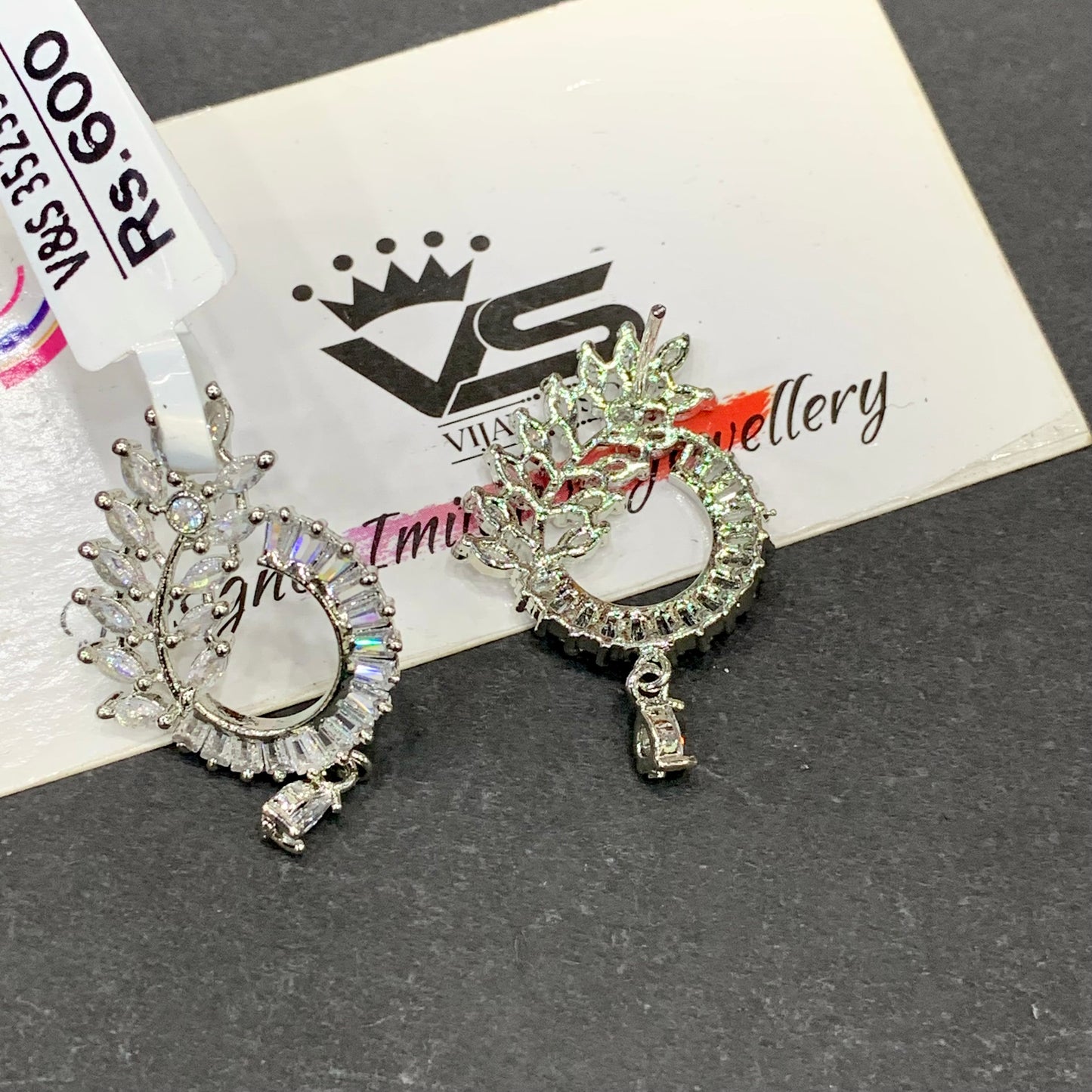 Zircon Earring 46678