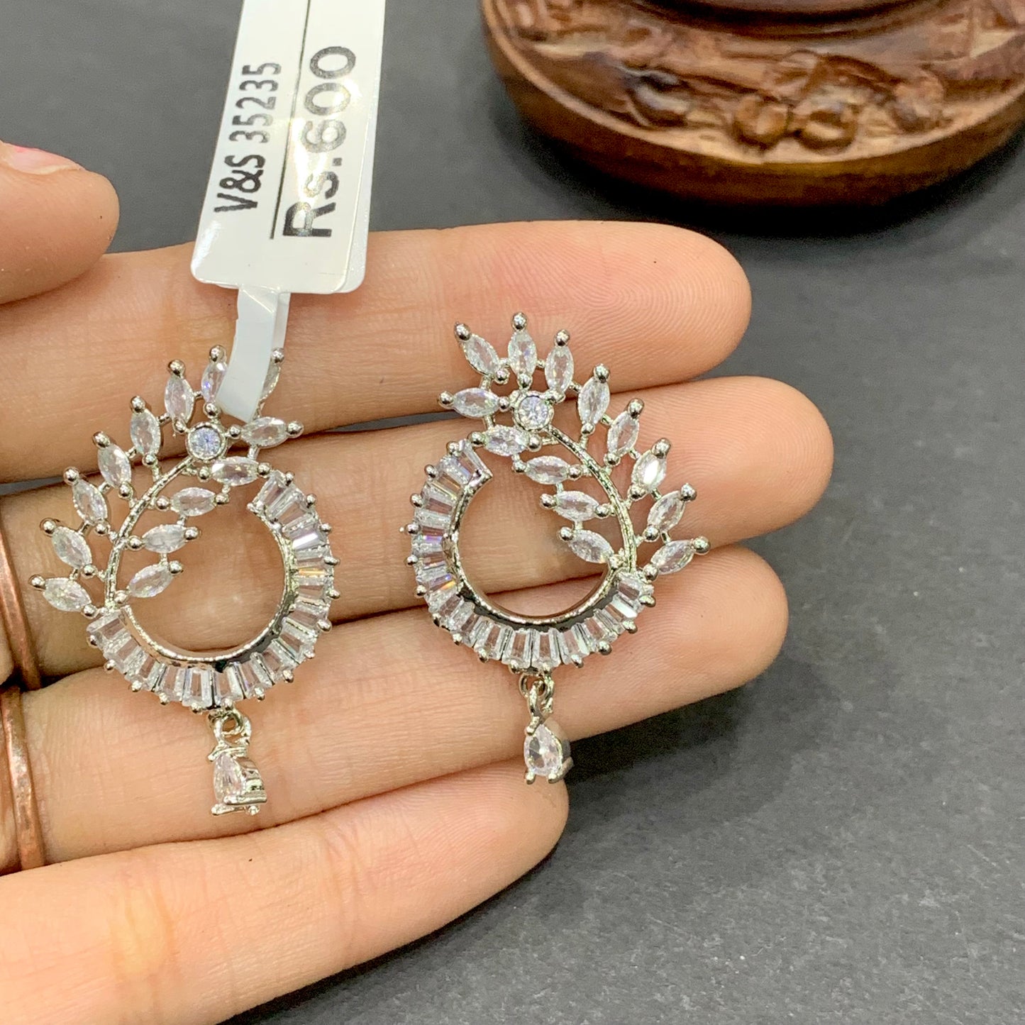 Zircon Earring 46678