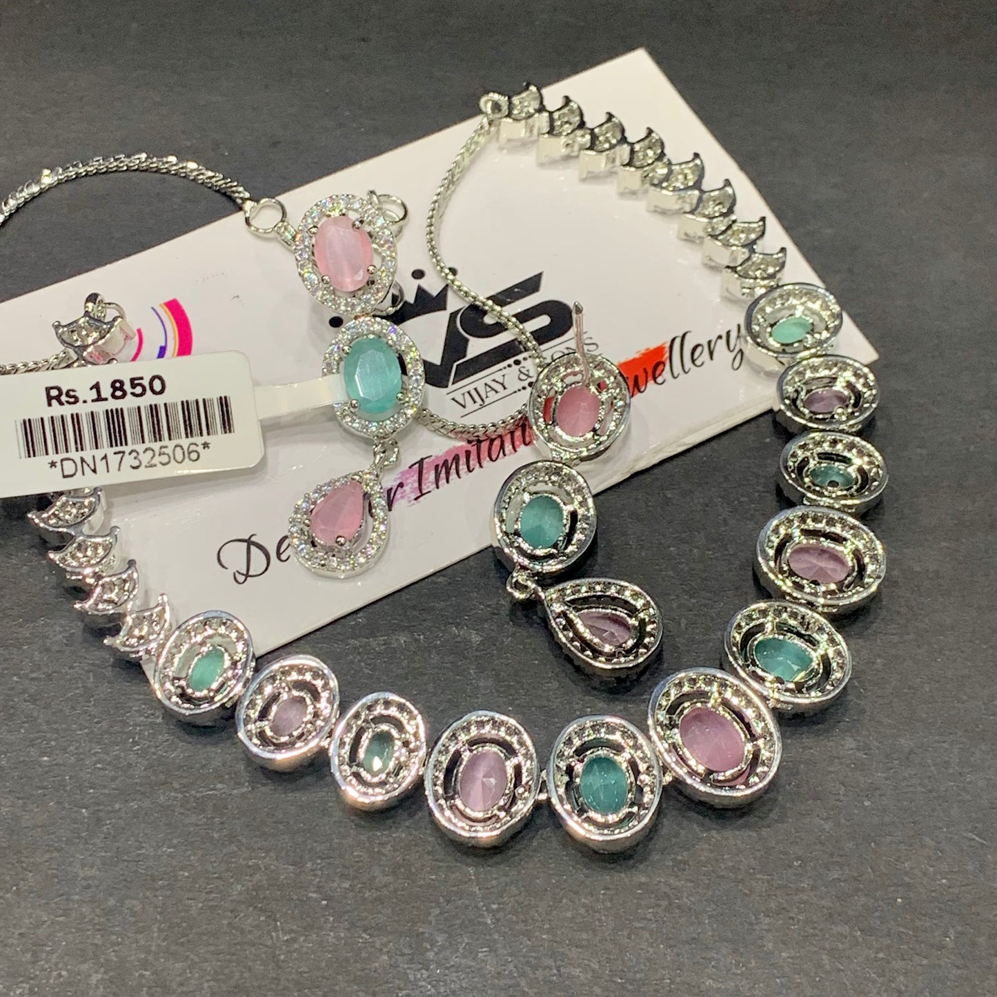 Zircon Necklace Set 5778727