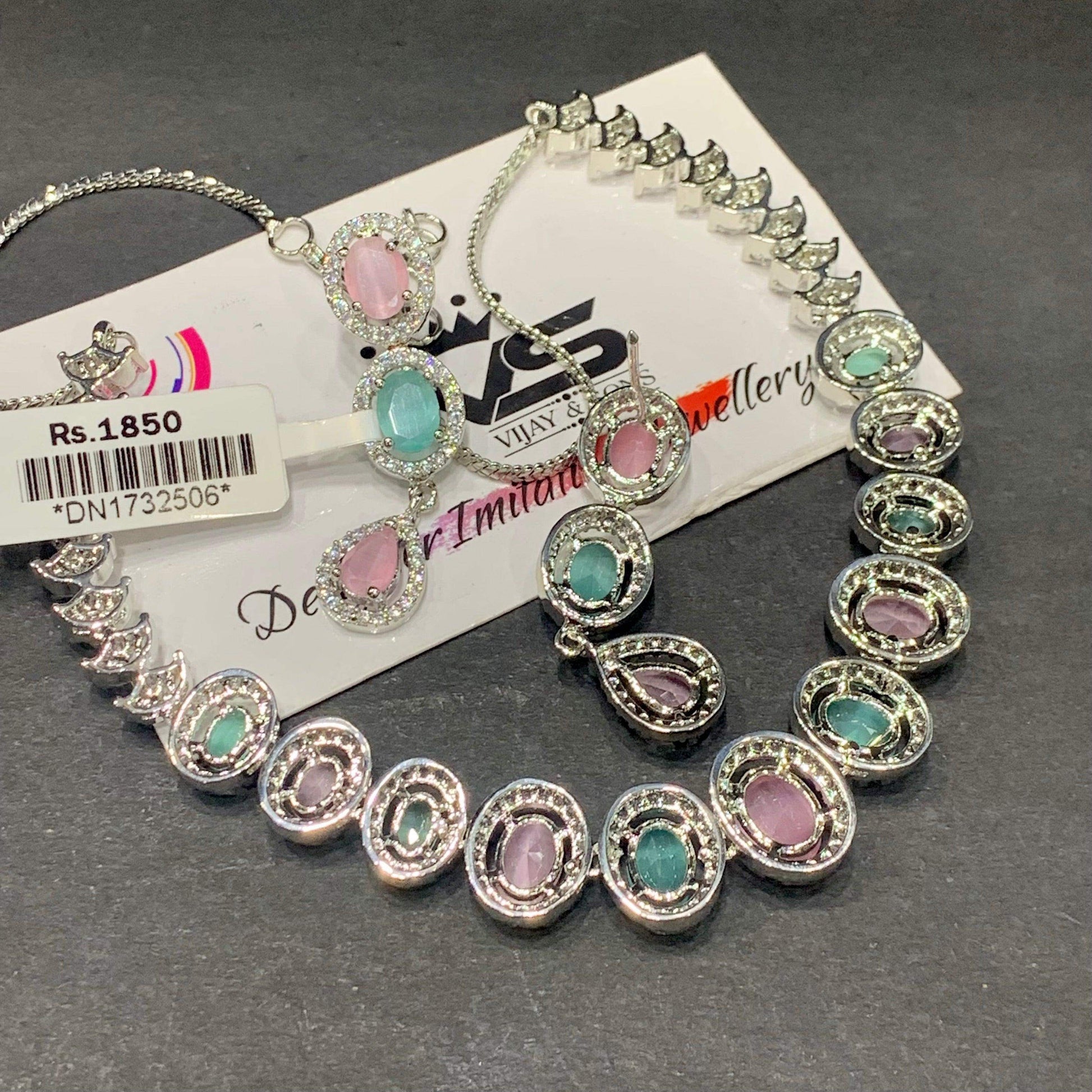 Zircon Necklace Set 5778727 - Vijay & Sons