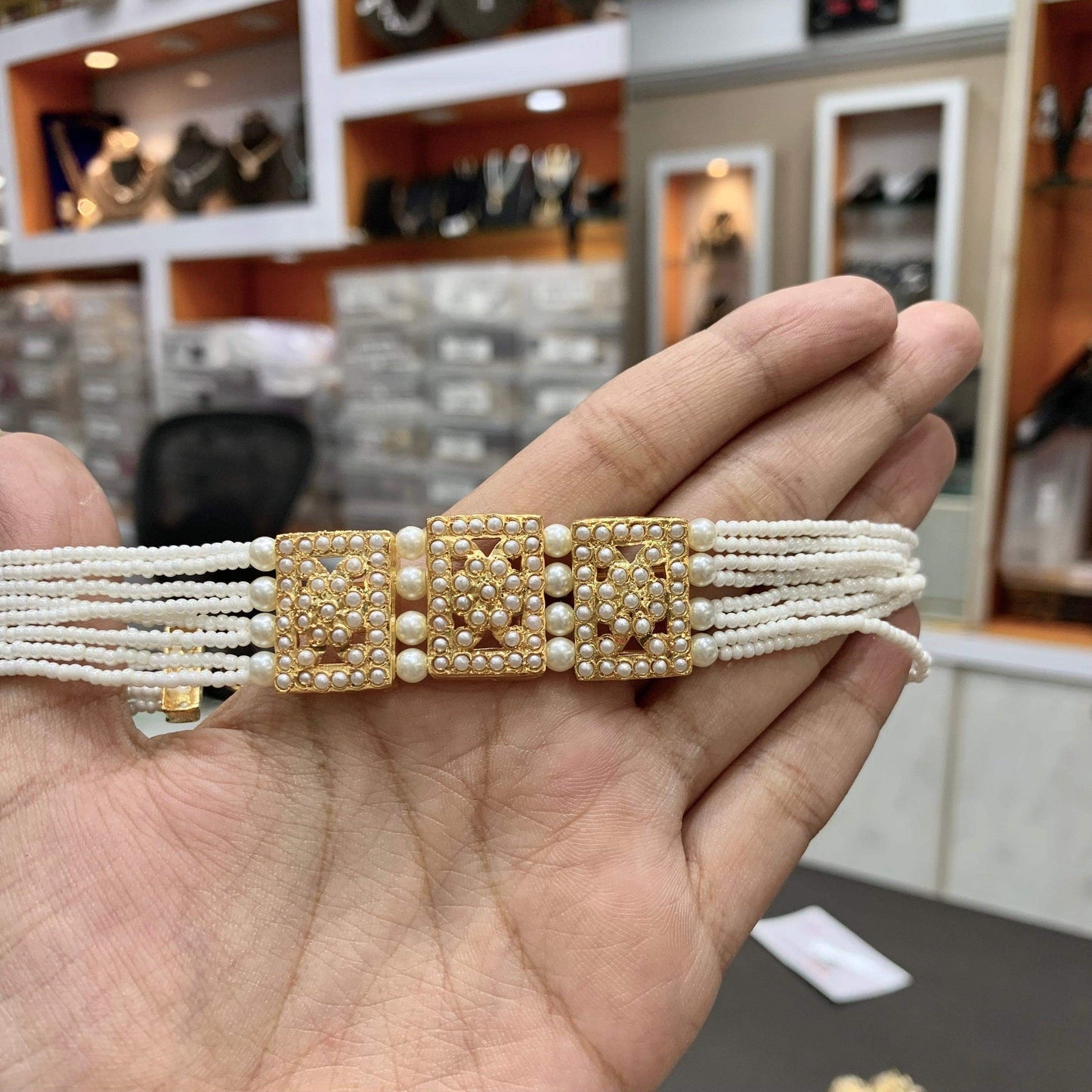 jadau choker 98856656 - Vijay & Sons