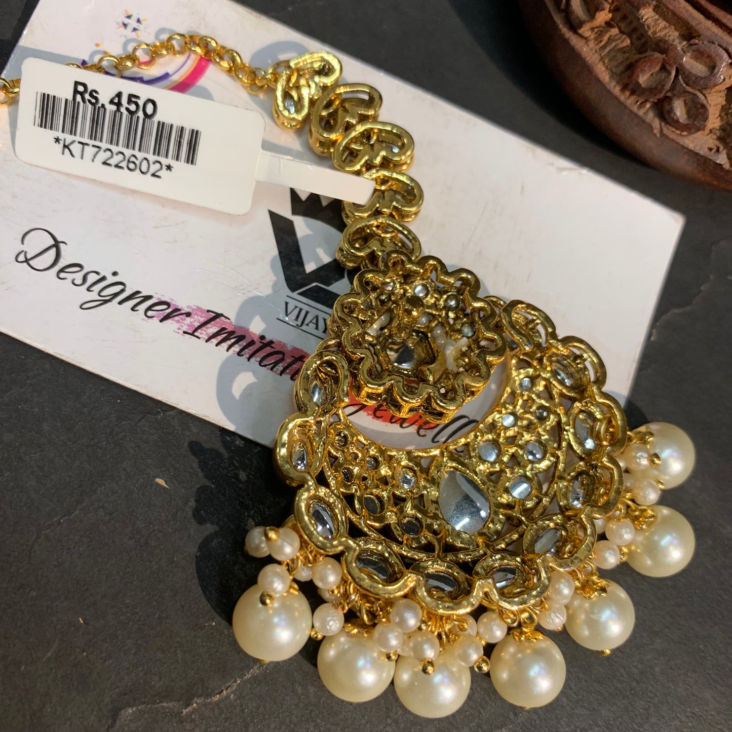 Kundan Maang Tikka 42356