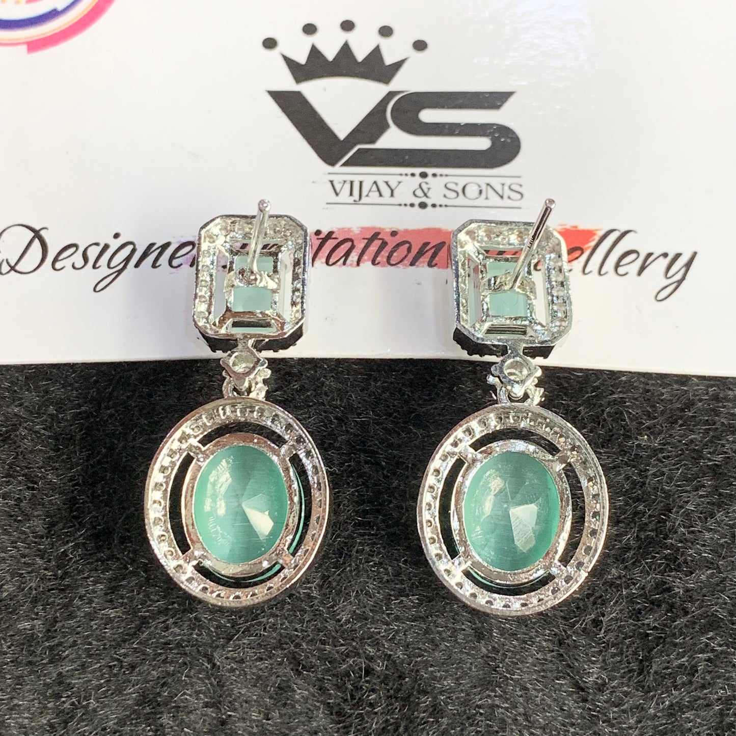 American Diamond Earrings 67875