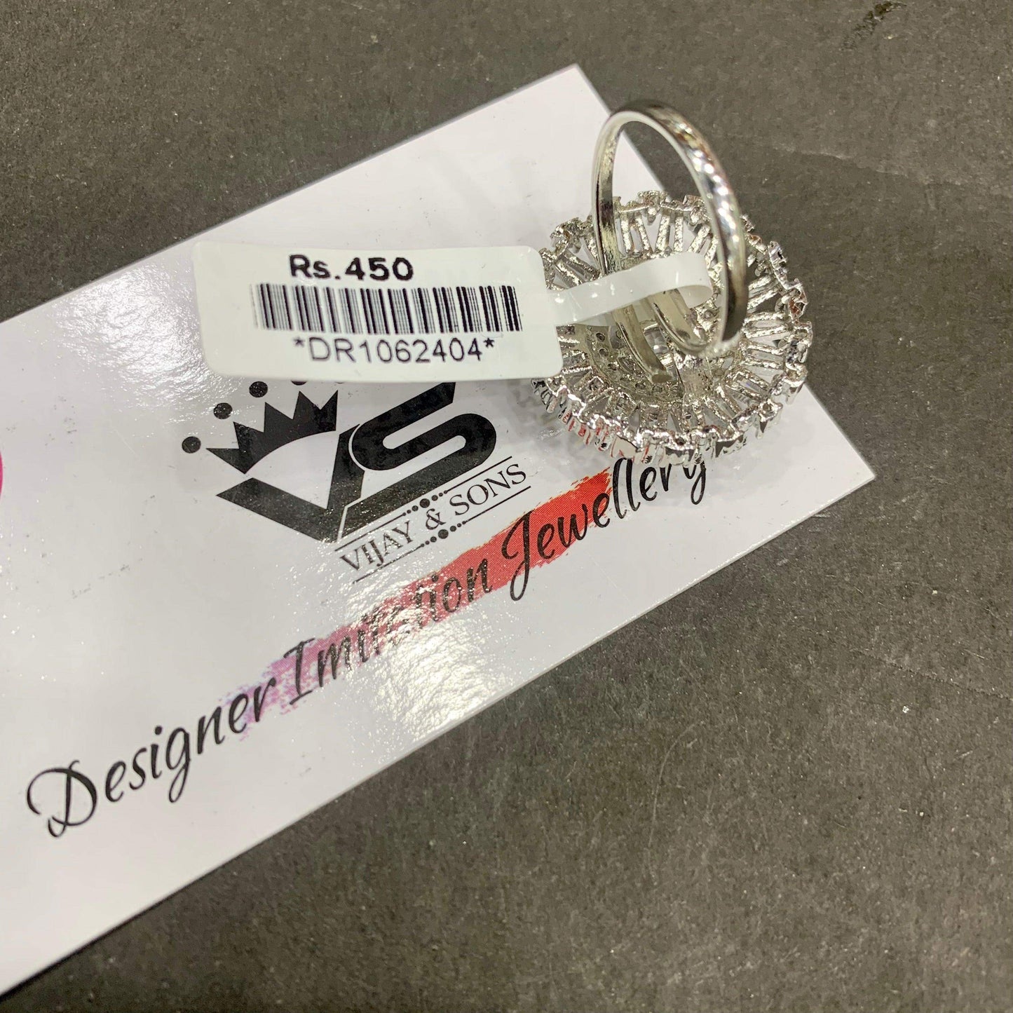 American Zircon Ring 455345 - Vijay & Sons