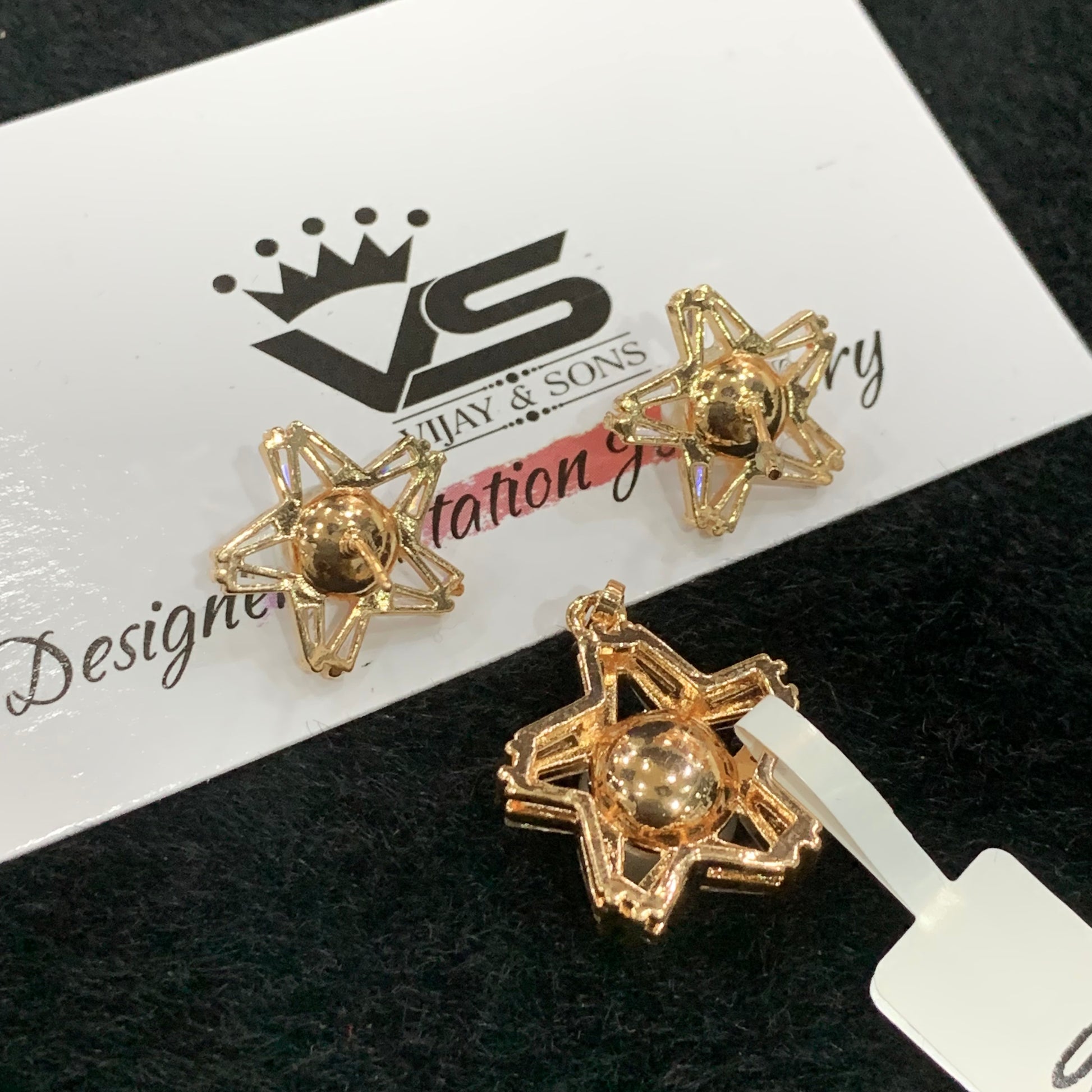 Diamond Pendent 23415 - Vijay & Sons