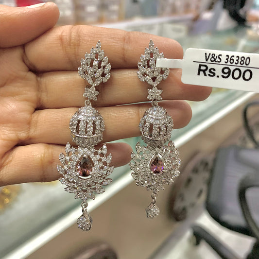 Zircon Earrings 424456