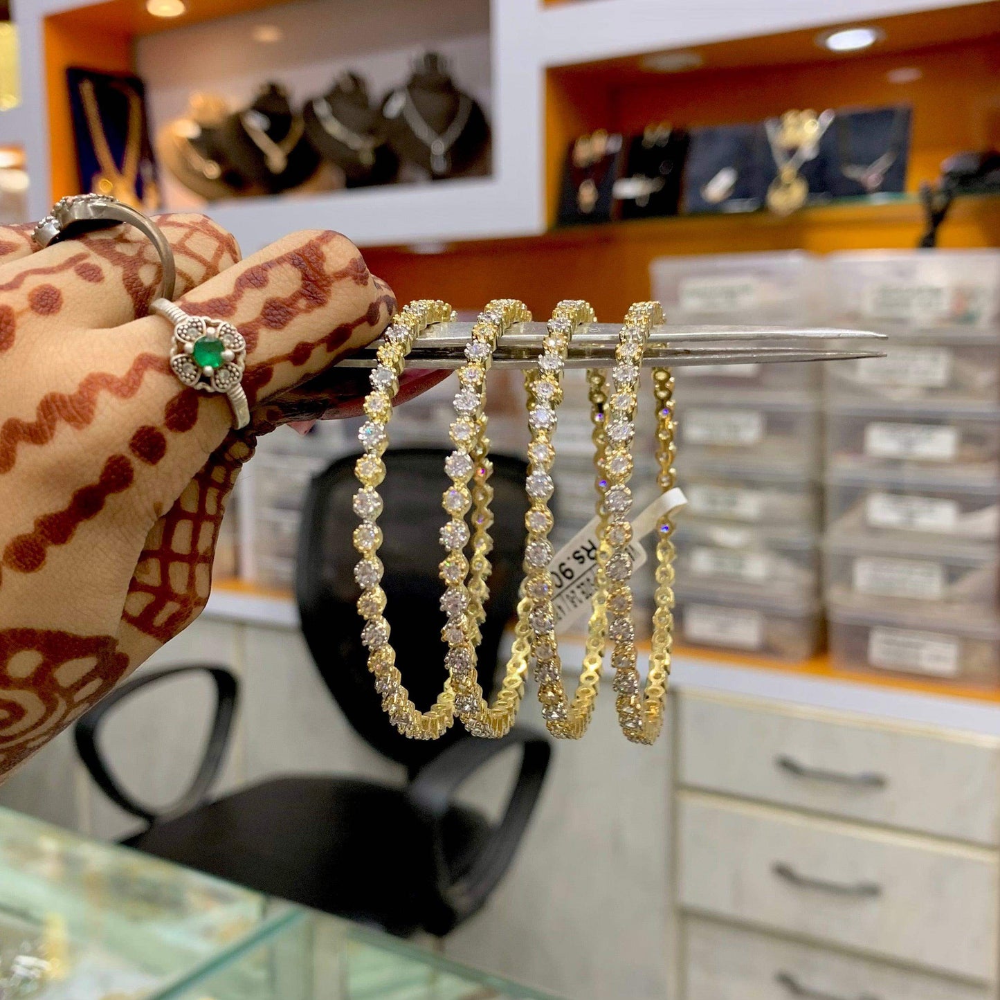American Diamond Bangles 5757166 - Vijay & Sons
