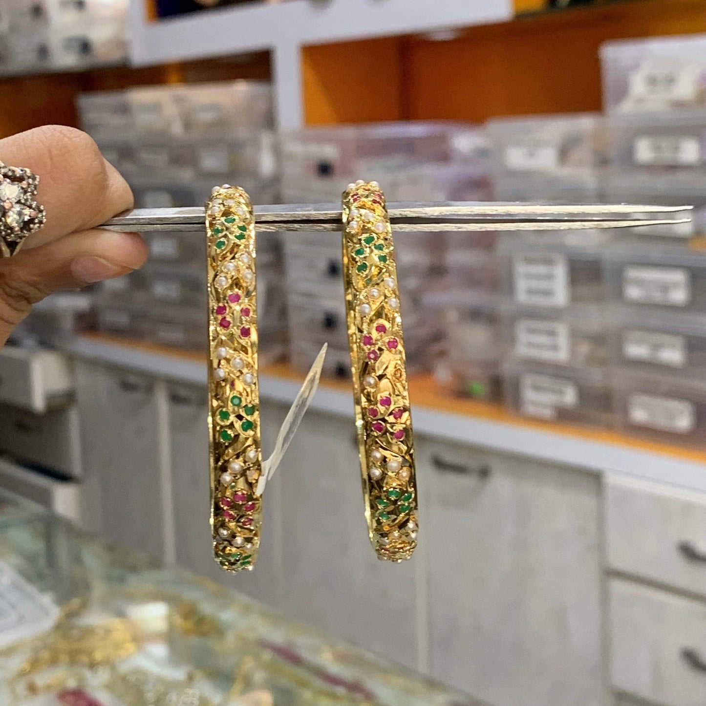 Jadau Bangles 6376367 - Vijay & Sons
