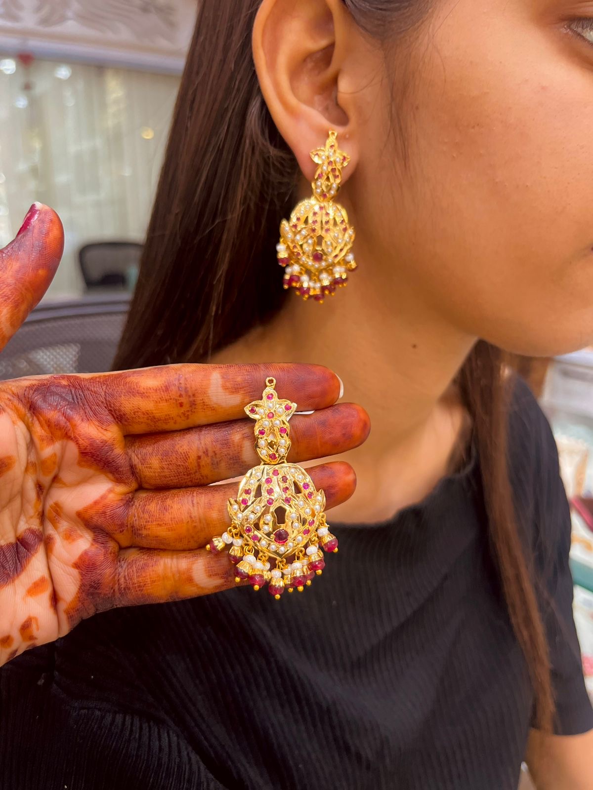 Jadau Earrings 572662