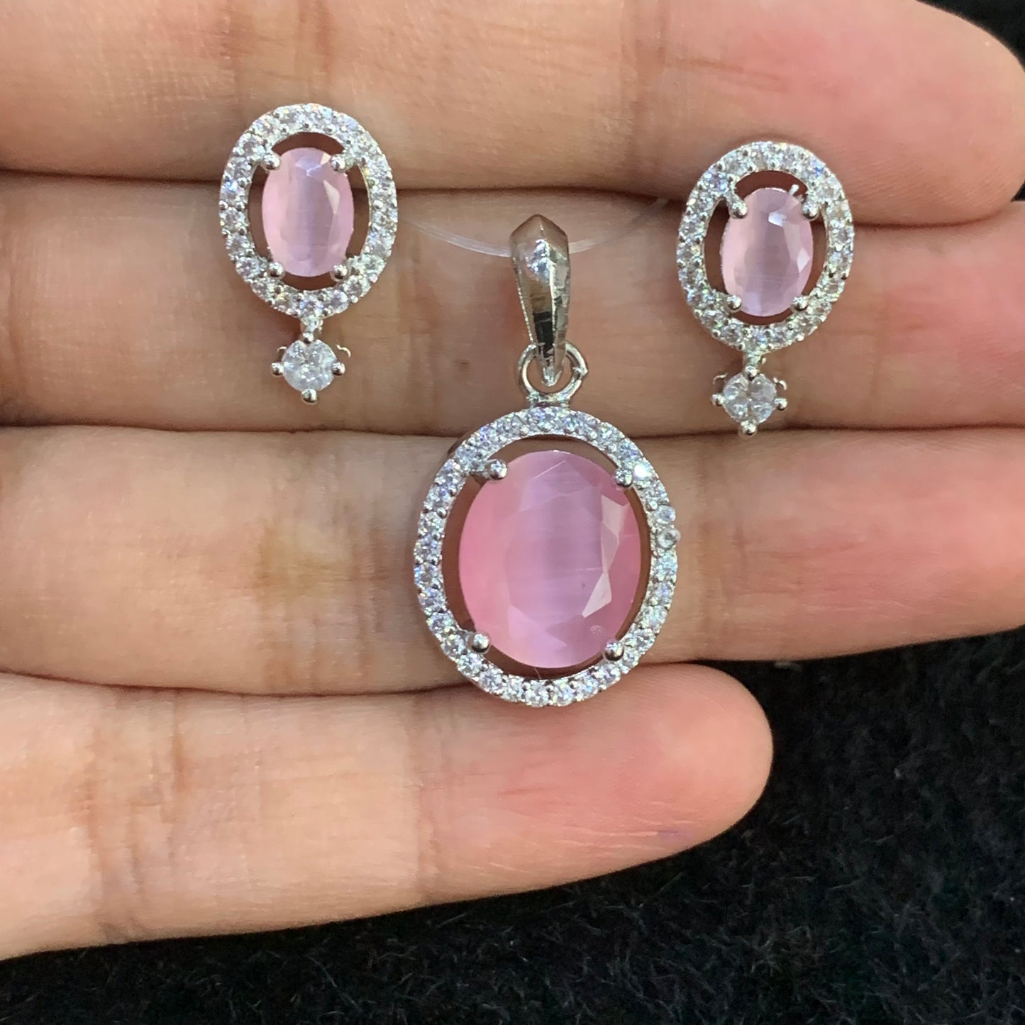 Zircon Pendant Sets 456321