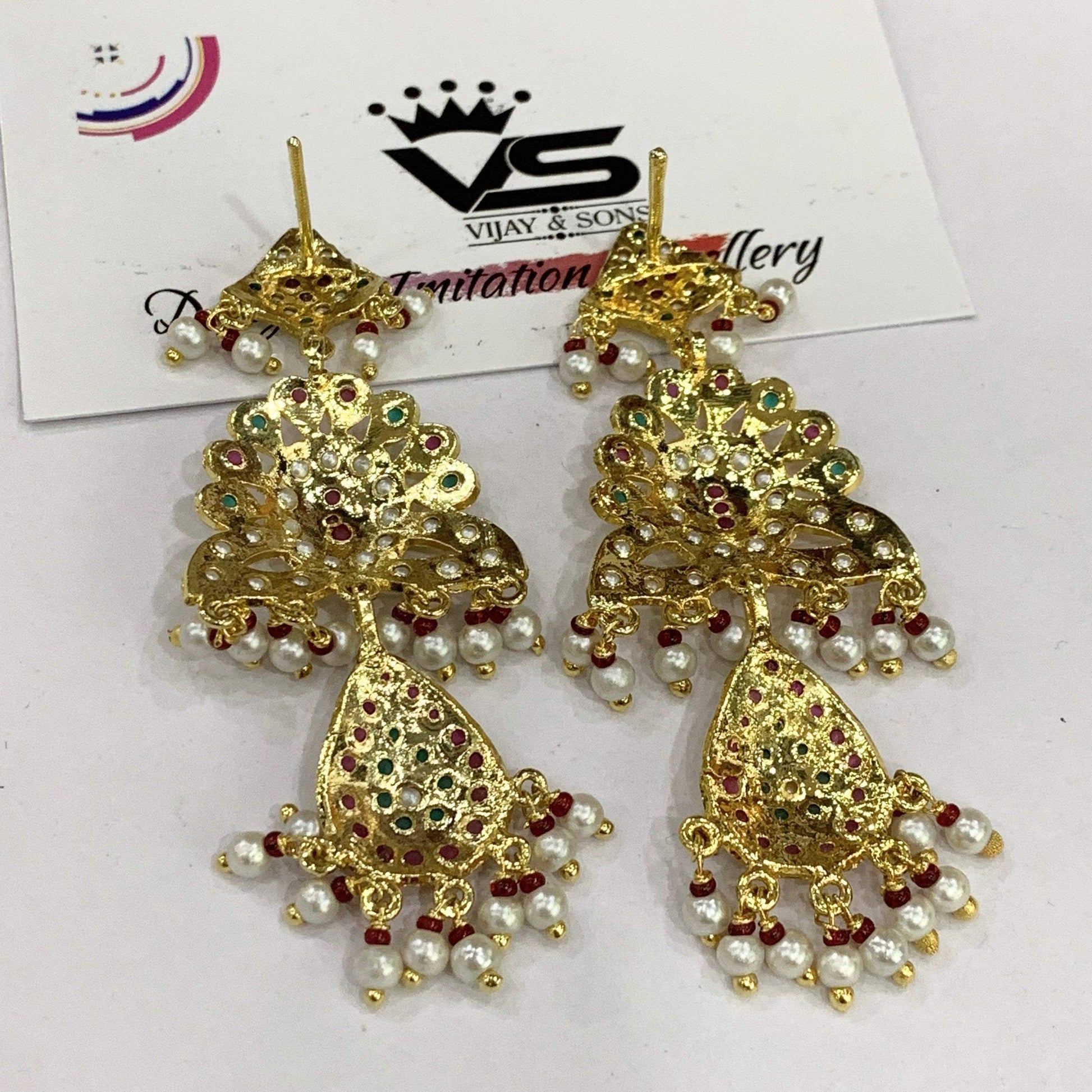 Jadau Earrings 5785688 - Vijay & Sons