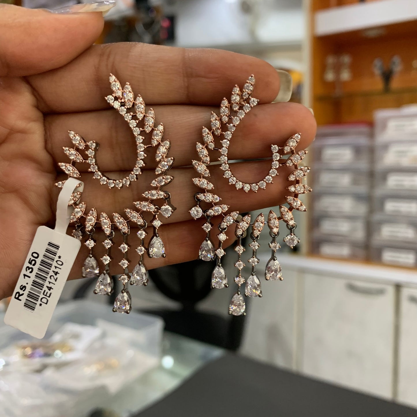 American Diamond Earrings 67678