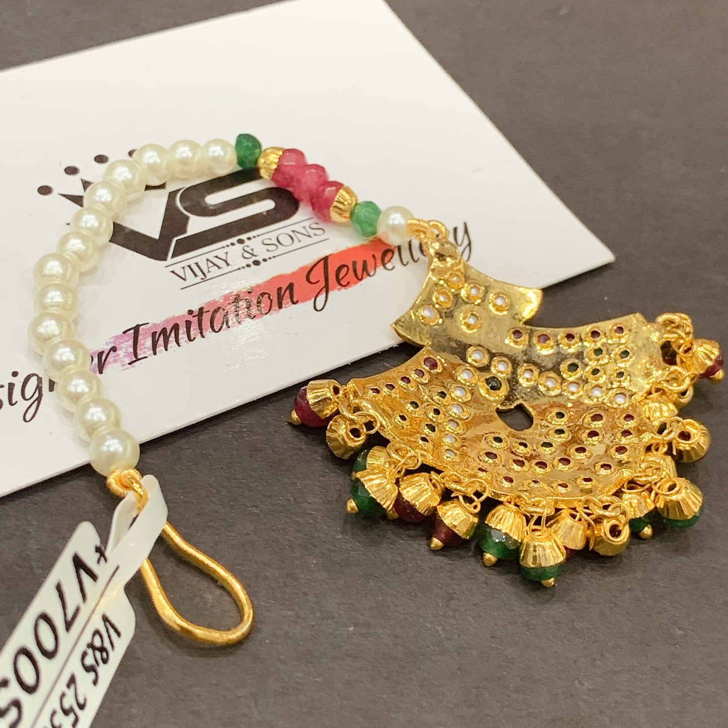 Jadau Maang Tikka 33454