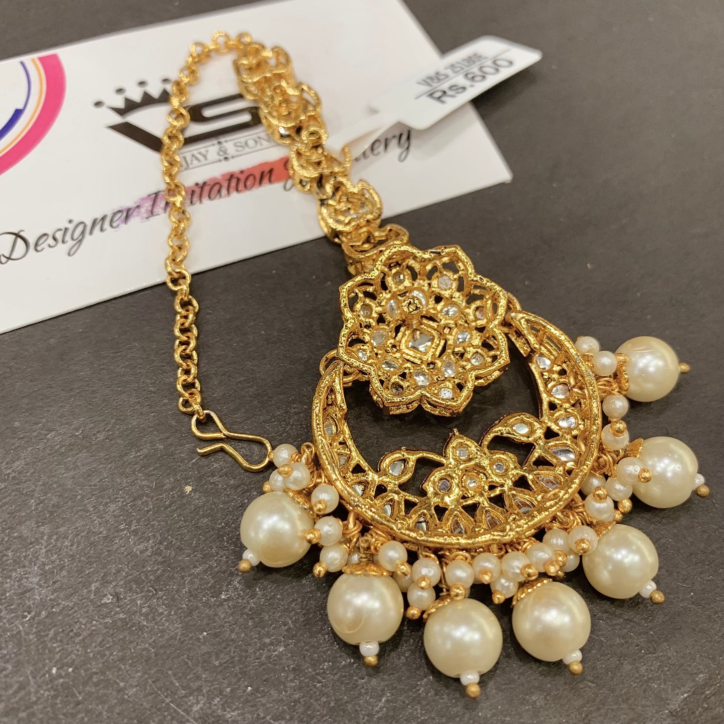 Kundan Maang Tikka 46555