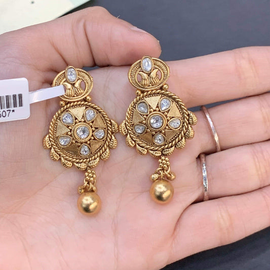 Antique Earrings 565444 - Vijay & Sons