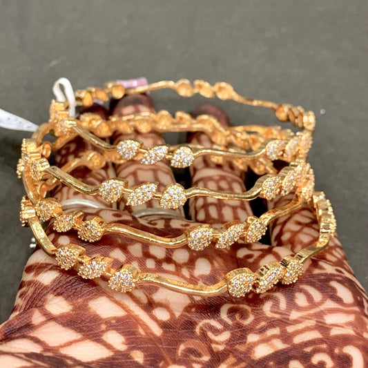 American Diamond Bangles 57574555 - Vijay & Sons