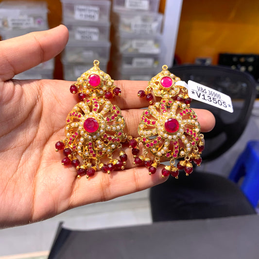 Jadau Earrings 425567