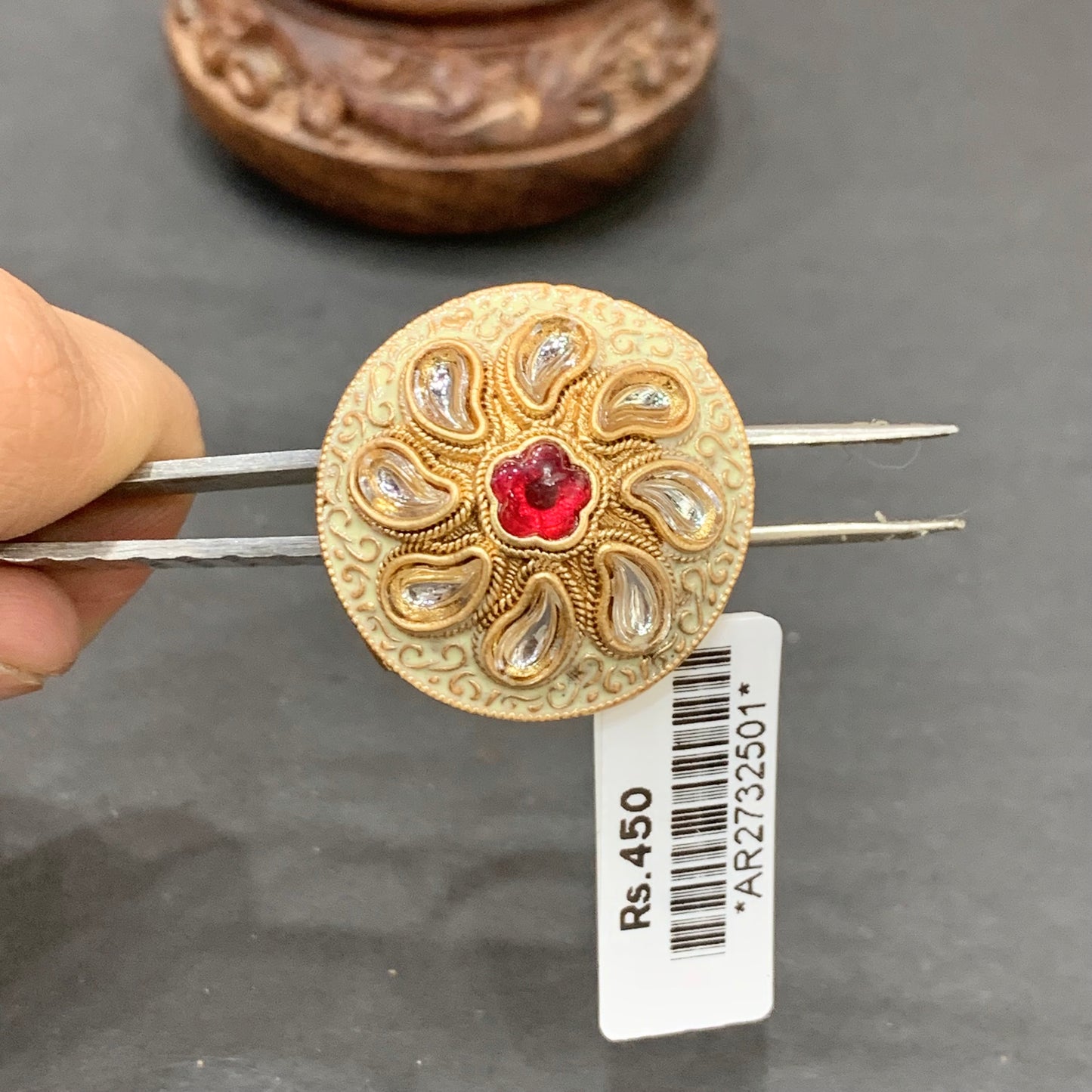Kundan Ring 294829