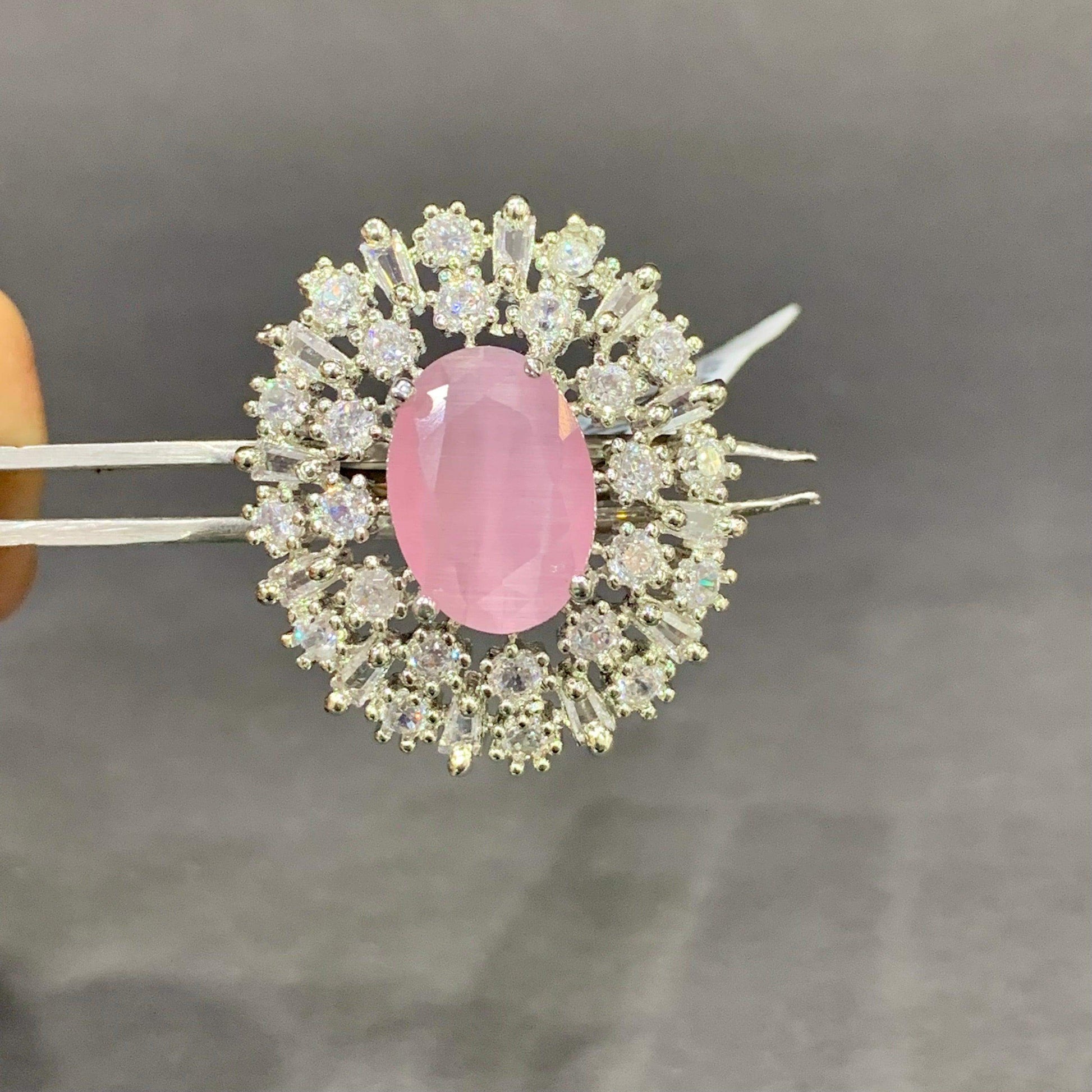 American Diamond Ring 355445 - Vijay & Sons