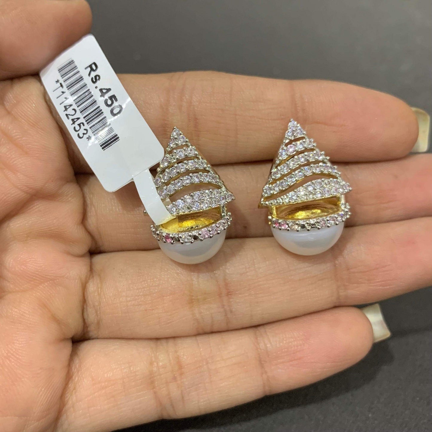 Zircon Earring 4634343 - Vijay & Sons