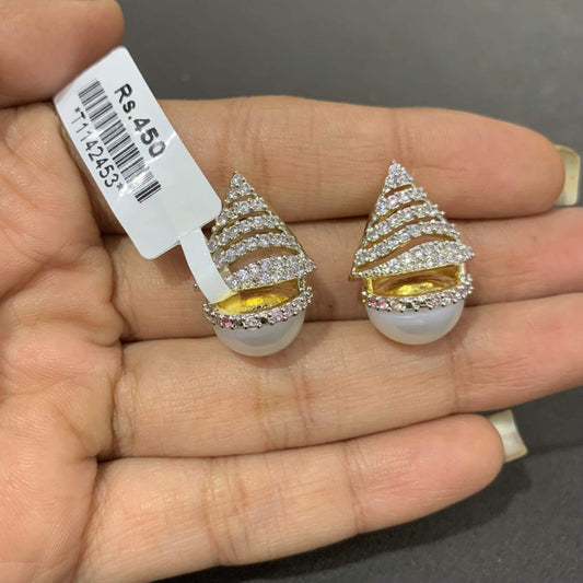 Zircon Earring 4634343 - Vijay & Sons