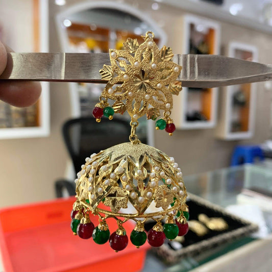 Jadau earrings 562477 - Vijay & Sons