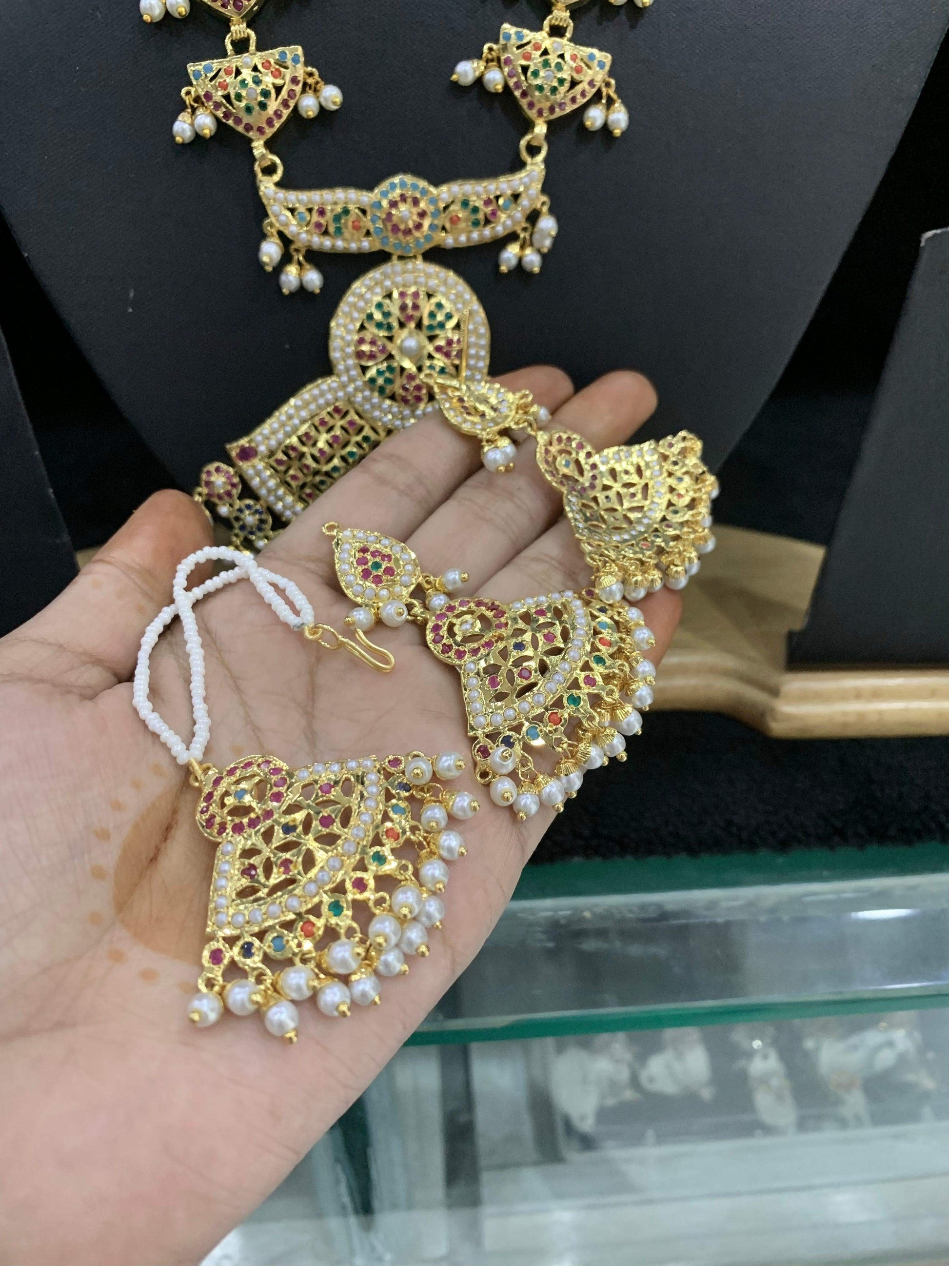 jadau rani haar 56213 - Vijay & Sons