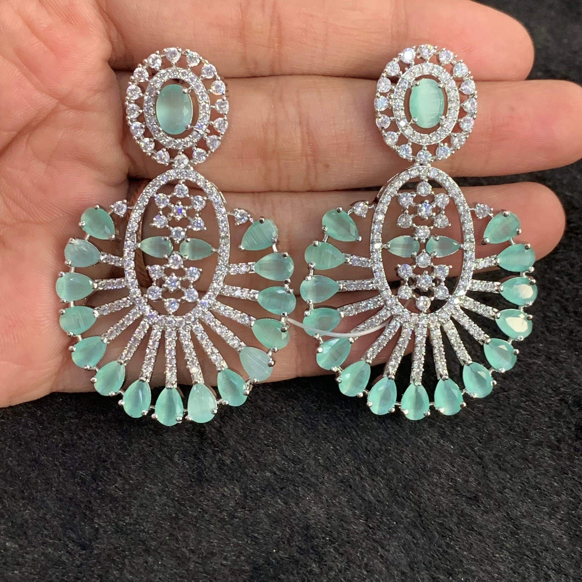 Diamond earrings 669725 - Vijay & Sons