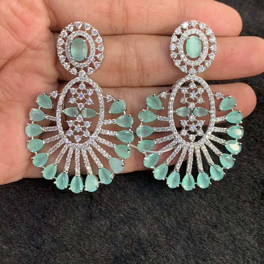 Diamond earrings 669725 - Vijay & Sons