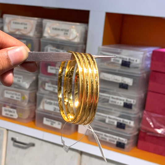 Gold Platted Bangles 673736