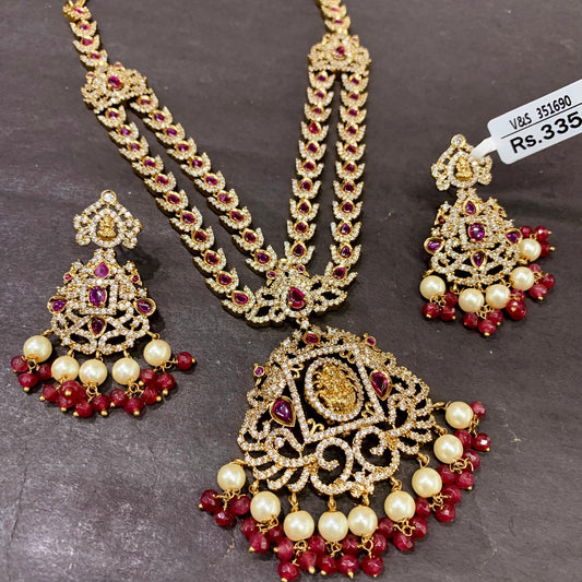 Zircon Necklace set 5626363