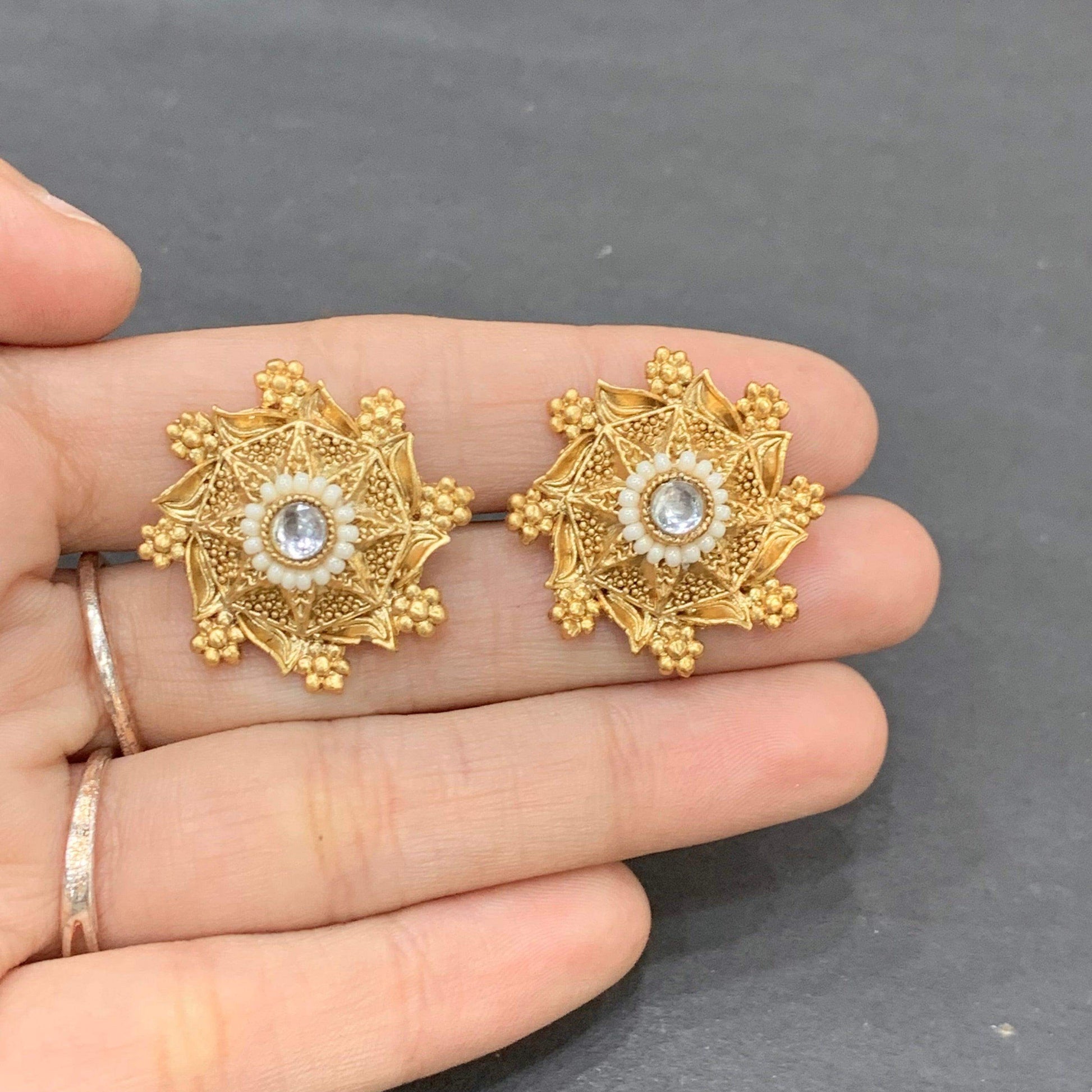 Antique Earrings 577655 - Vijay & Sons