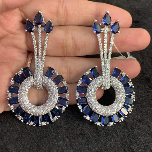American Diamond Earrings 4543 - Vijay & Sons