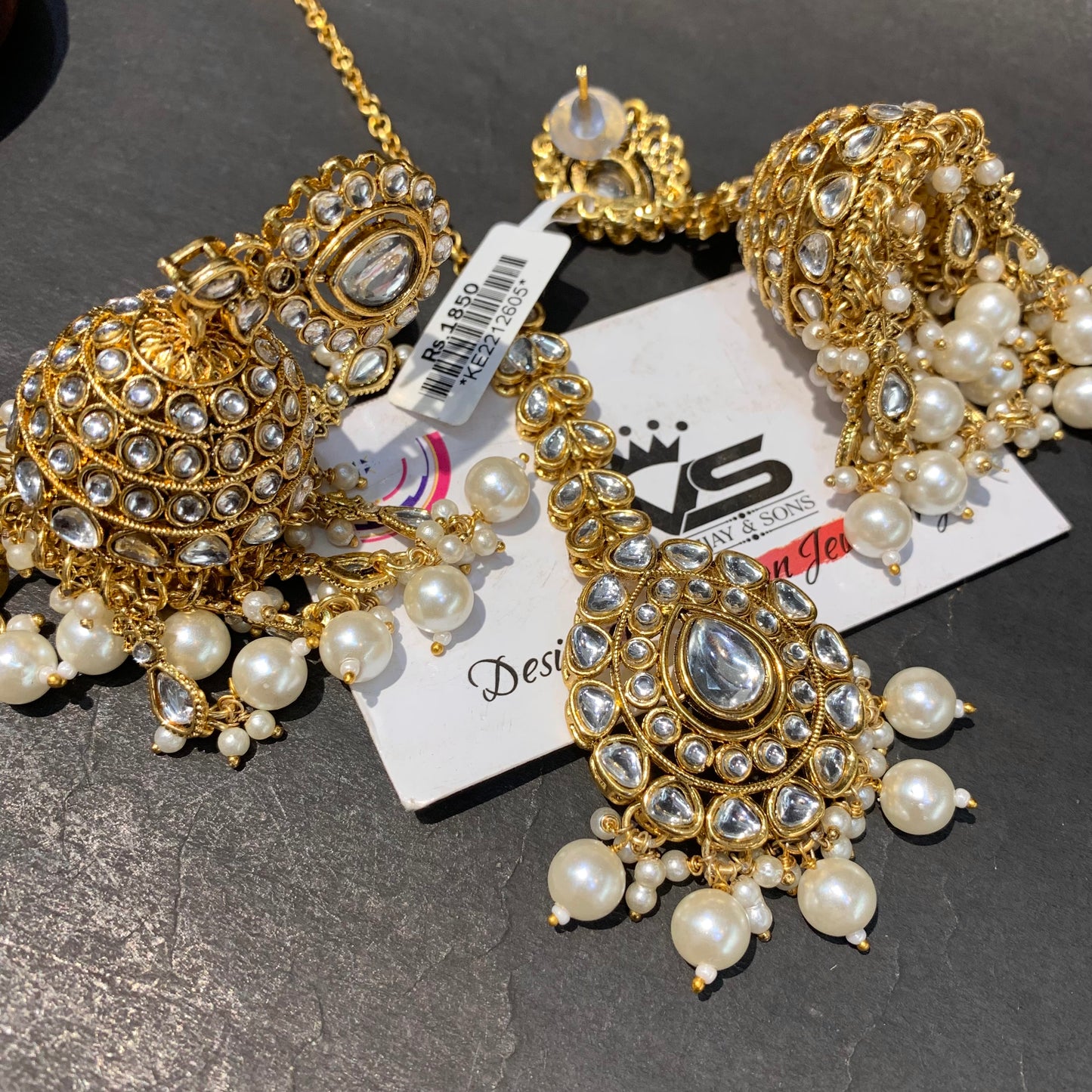 Kundan Earrings 32456